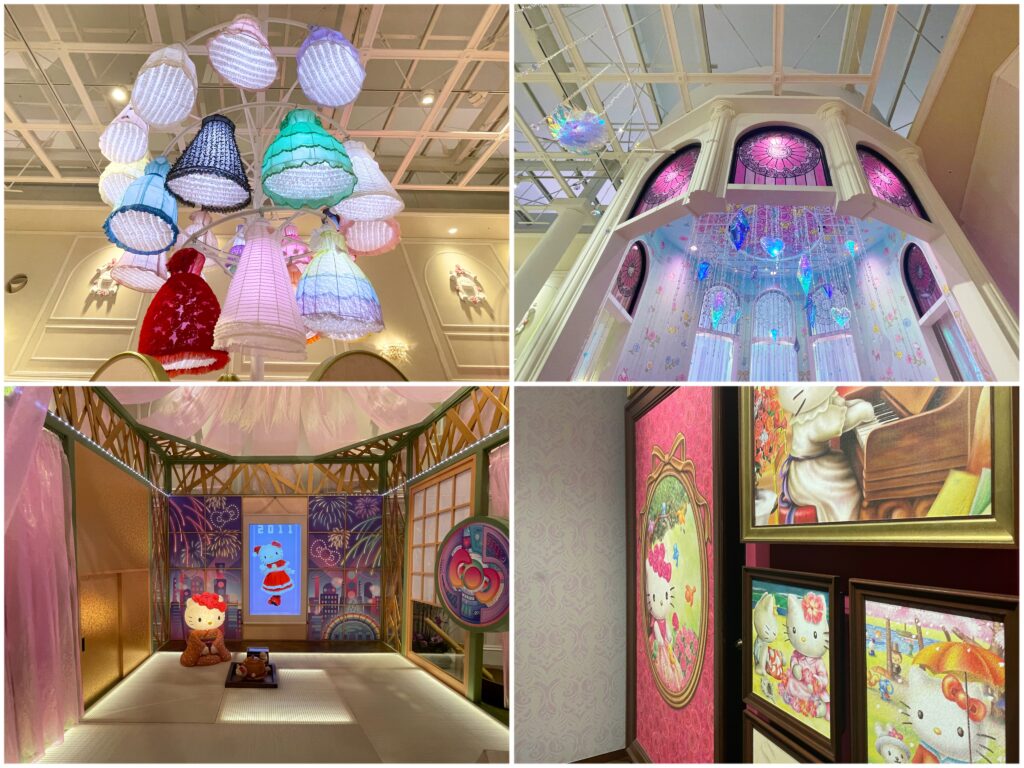 Lady Kitty House　レディキティハウス　Sanrio Puroland　サンリオピューロランド　2024年4月　ゴールデンウィーク　LEE100人隊　TB　はな　おでかけ部　おでかけ　子連れ体験　ハローキティ50周年　ハローキティ　キティちゃん