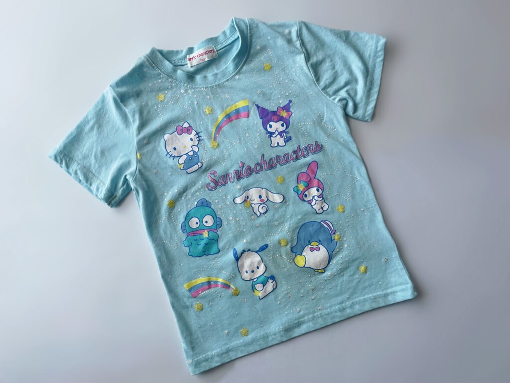 サンリオキャラクターズ　シナモンロール　半袖　子ども服　Tシャツ