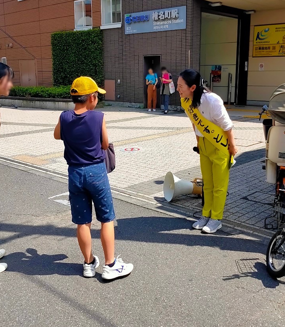 豊島区議会議員／LEEキャラクター　宮崎けい子さん