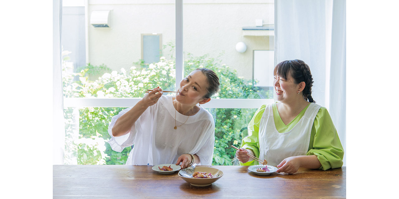 今井 真実さんと雅姫さん