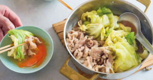「キャベツのすき焼き」レシピ／きじまりゅうたさん