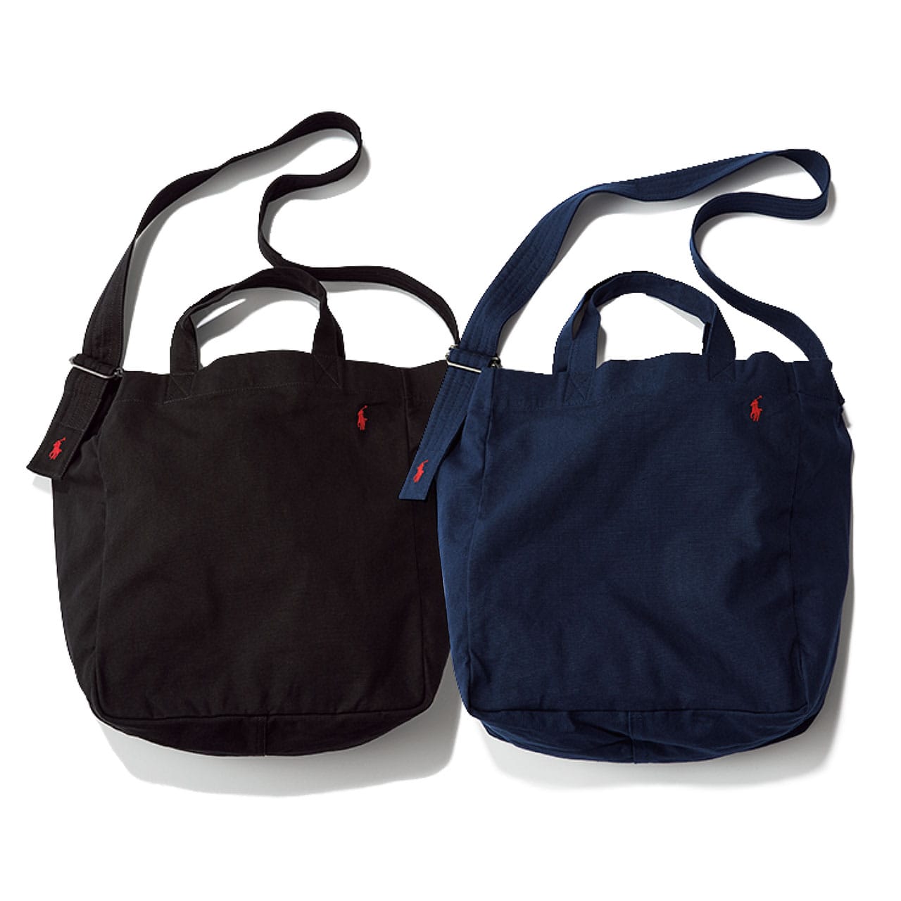 POLO RALPH LAUREN（ポロ ラルフ ローレン） COTTON CANVAS SHOPPER TOTE