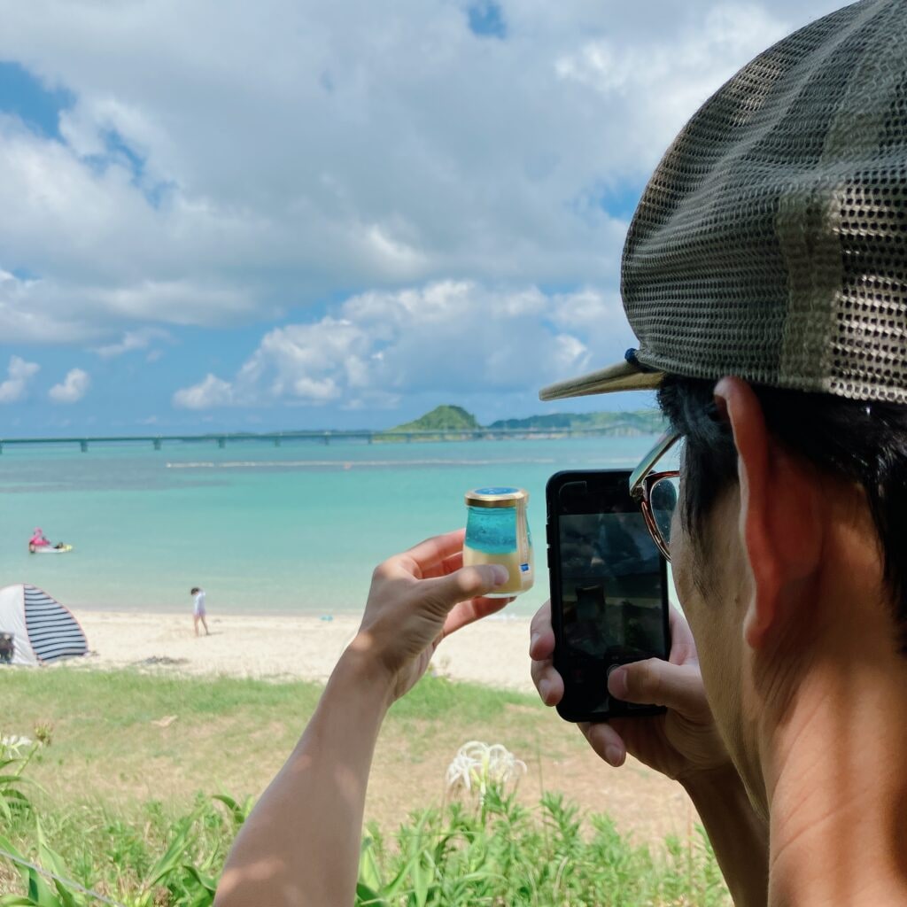 角島　山口　プリン　角島プリン