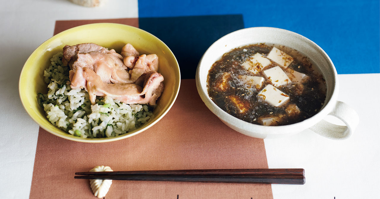 １週間のスタートダッシュは肉炊き込み＋滋養スープで