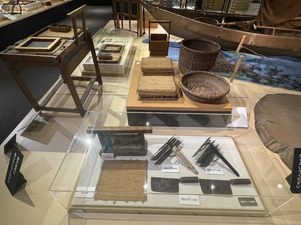 海苔切り包丁　江戸川区郷土資料室　かやぶき屋根のヒミツ展　LEE100人隊　TB　はな　おでかけ　おでかけ部