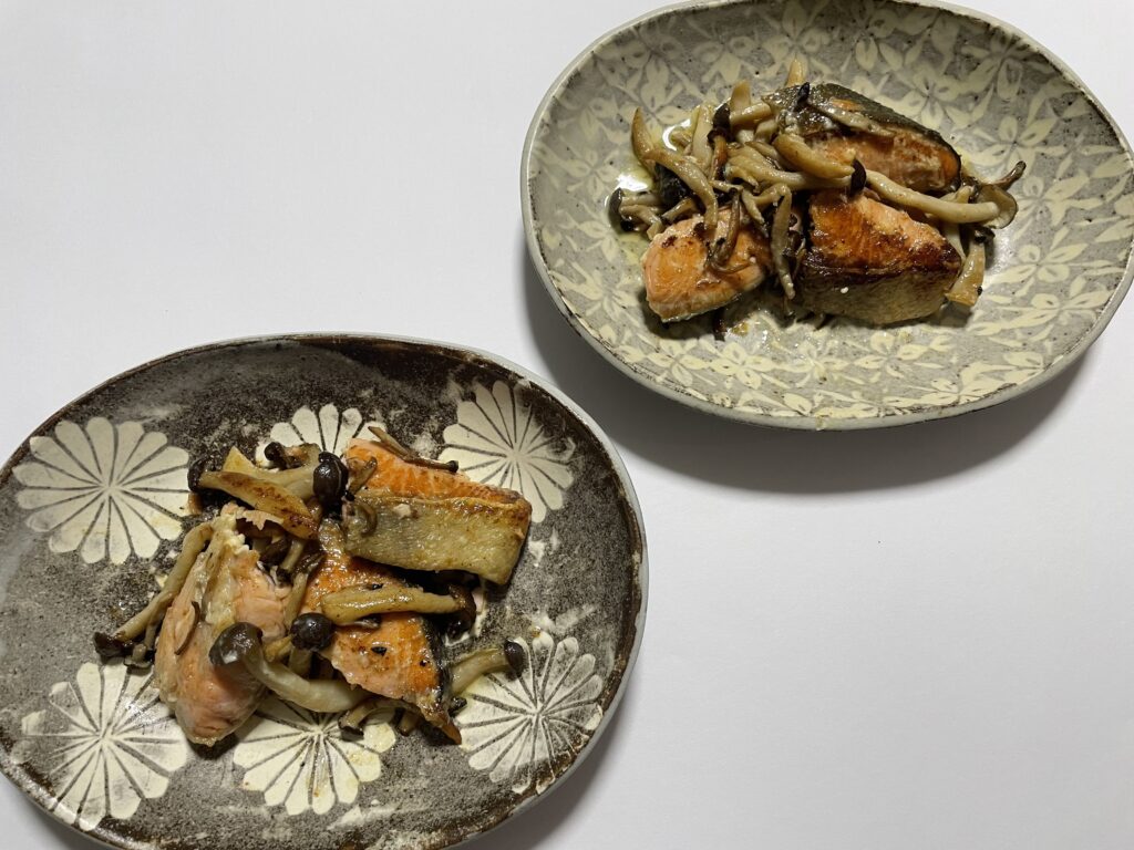 サケのバタポン炒め　本多理恵子　料理がしんどい日のごはん　料理がしんどい　作ってみましたおいしいLEEレシピ　おいしいLEEレシピ　LEEレシピ　LEE100人隊　TB　はな　料理部