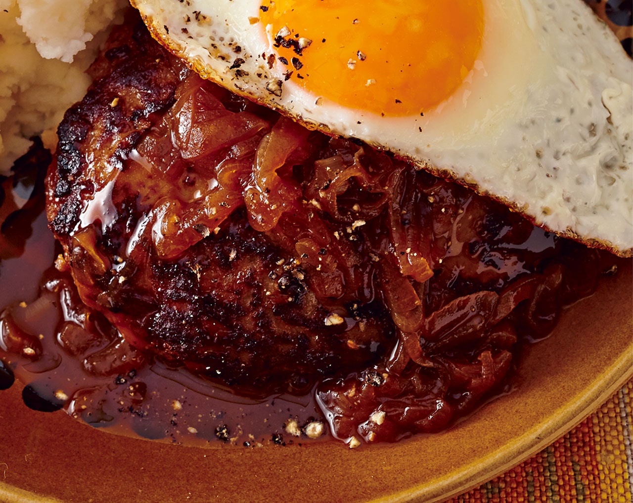 「和風オニオンソースのハンバーグ」レシピ／きじまりゅうたさん