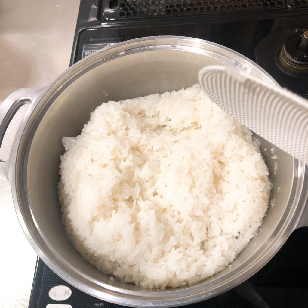 king 無水鍋　キング　ムスイ　鍋　お米炊き　鍋炊きご飯