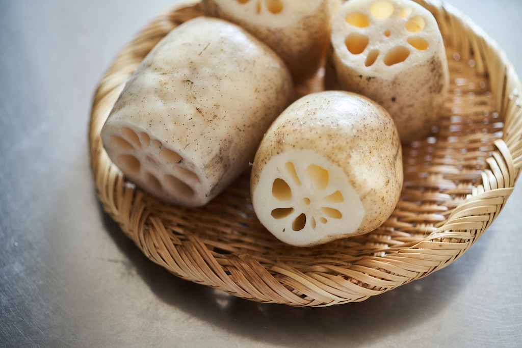 榎本美沙さん　れんこんもち