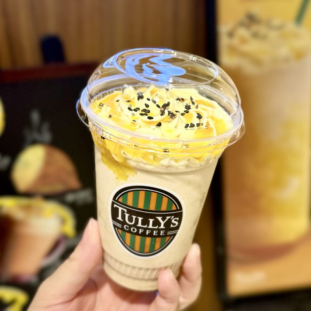 タリーズコーヒーの OIMOティーシェイク