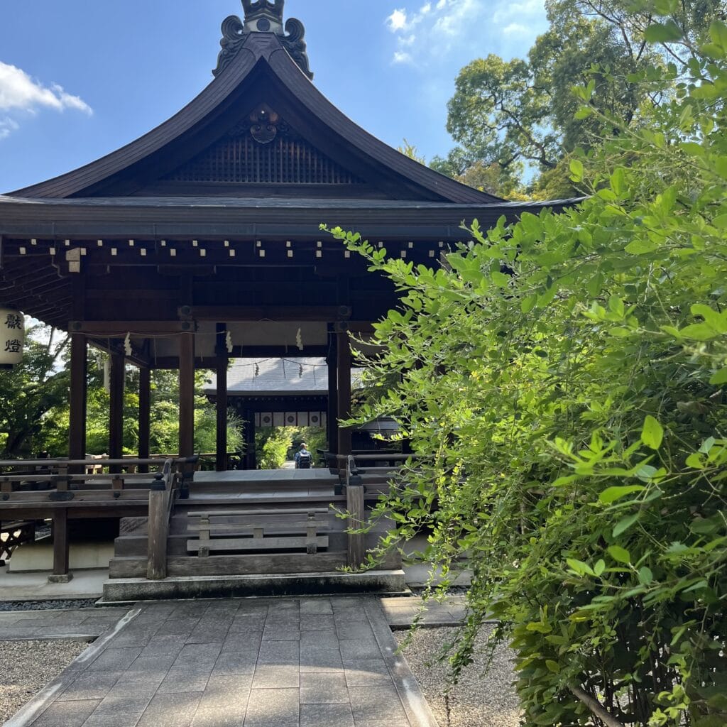 萩の名所 梨木神社