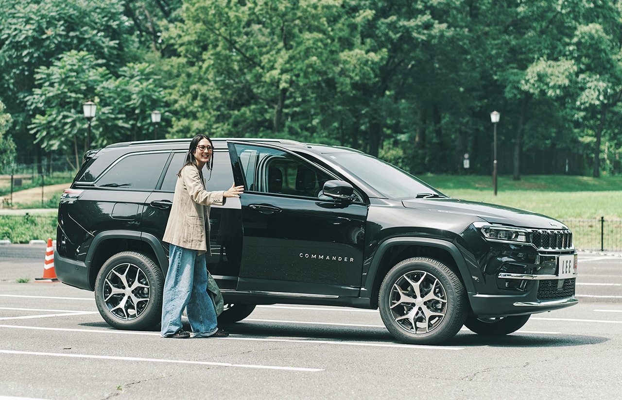 ファッションスタイリスト　高橋美帆さん　Jeep Commander　【ジープ／コマンダー】