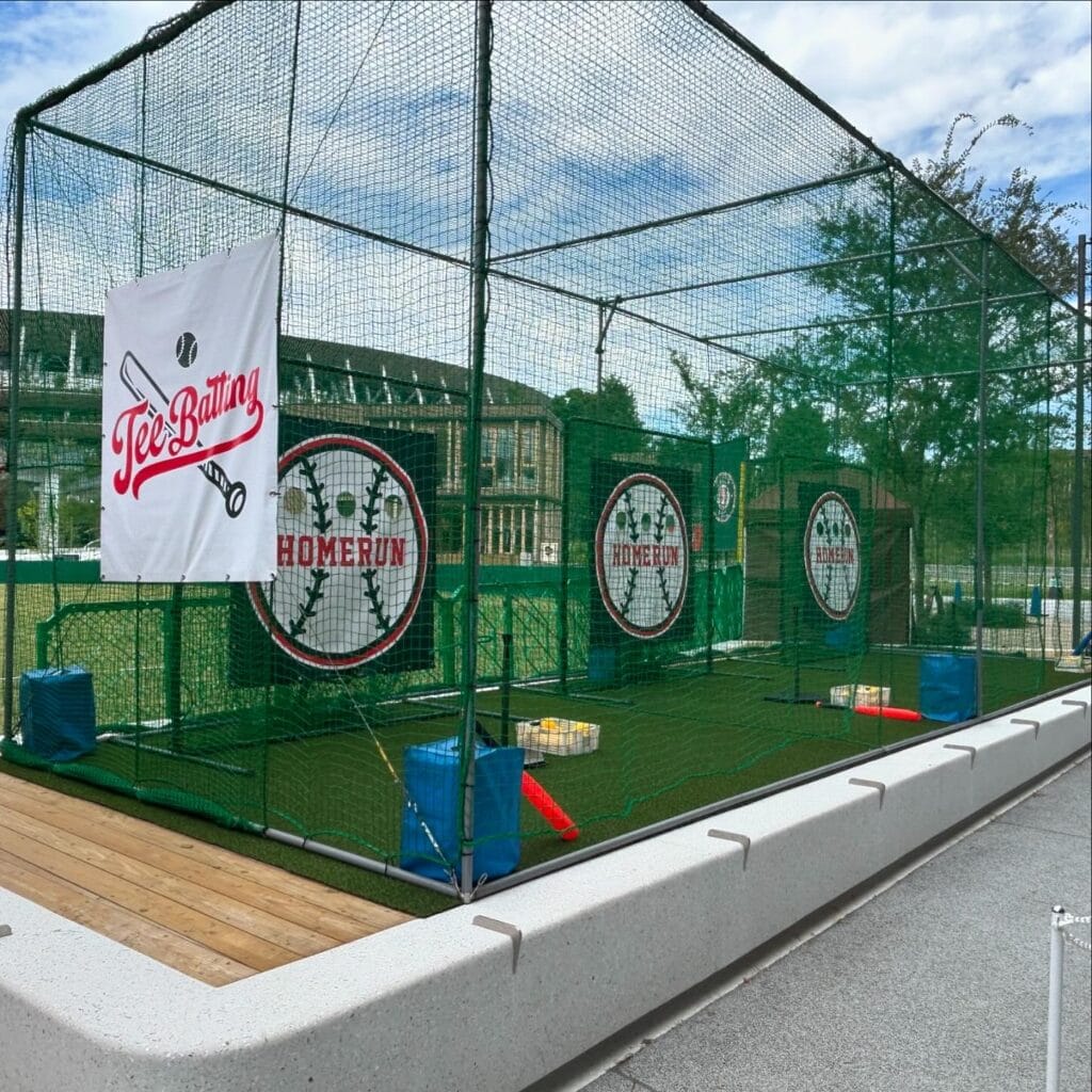 New Balance Kids Ballpark ティーバッティング１