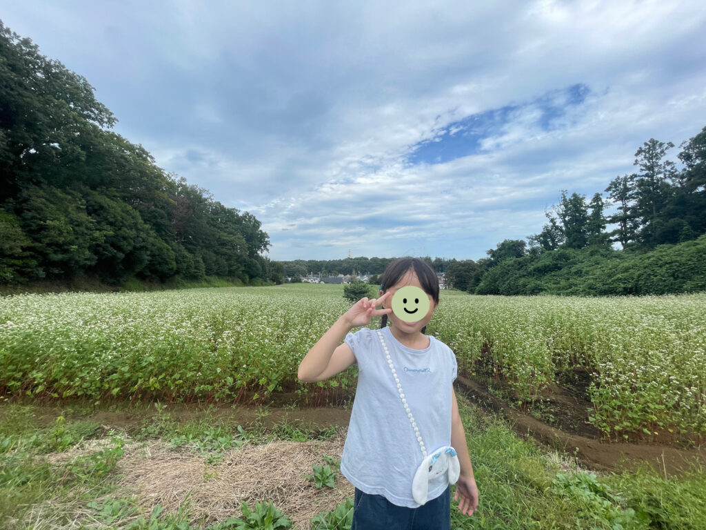 蕎麦の花　蕎麦の花畑　町田　ふるさと農具館　LEE100人隊　TB　はな　おでかけ　おでかけ部　2024年9月