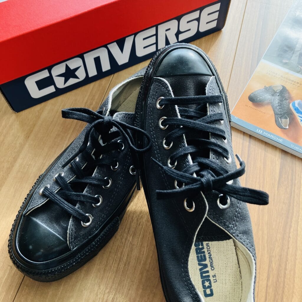 【LEEマルシェ】CONVERSE (コンバース)オールスター US アーミーシューズOXをポチッとして大正解♡