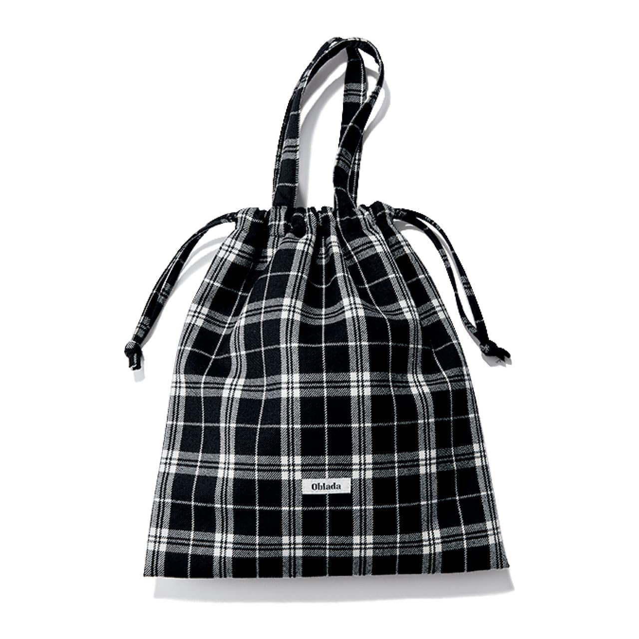 LEE限定 Oblada （オブラダ）【LEE別注】CHECK SACK TOTE（TARTAN CHECK）