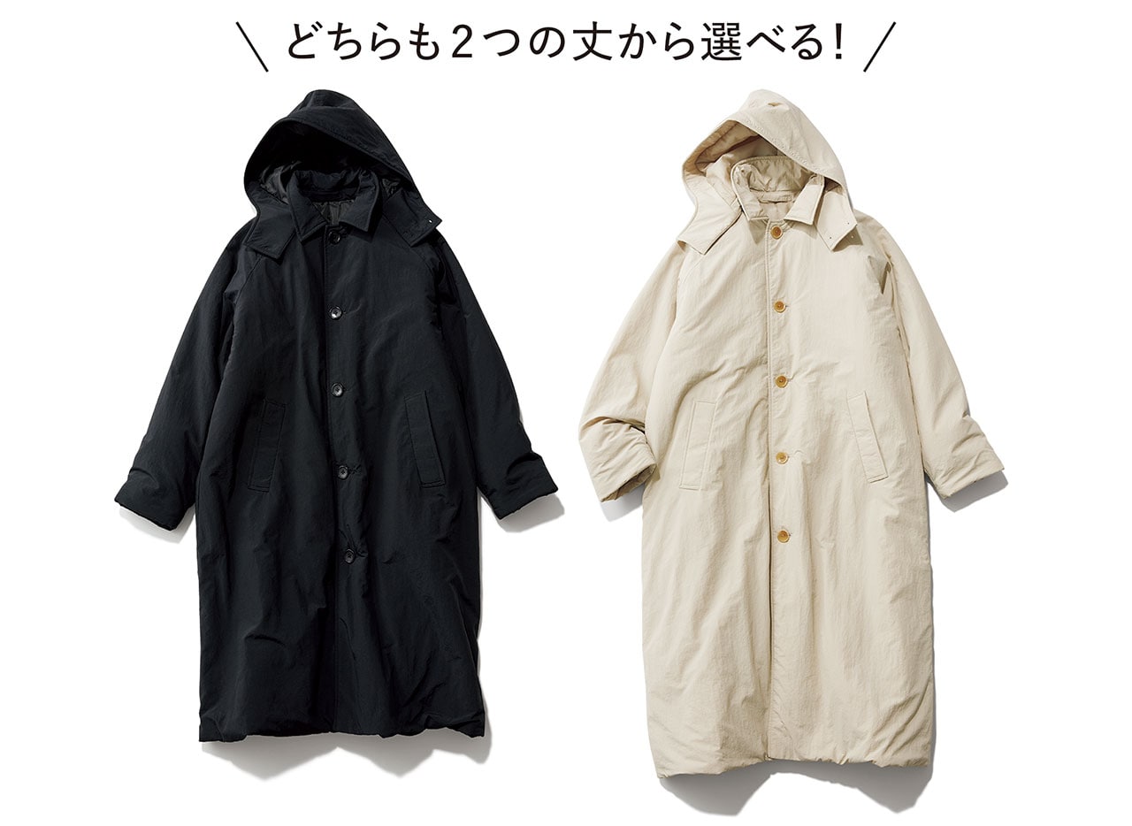 LEE限定 12closet【洗える】【撥水】【福田麻琴さんコラボ】撥水中綿フーディーコート