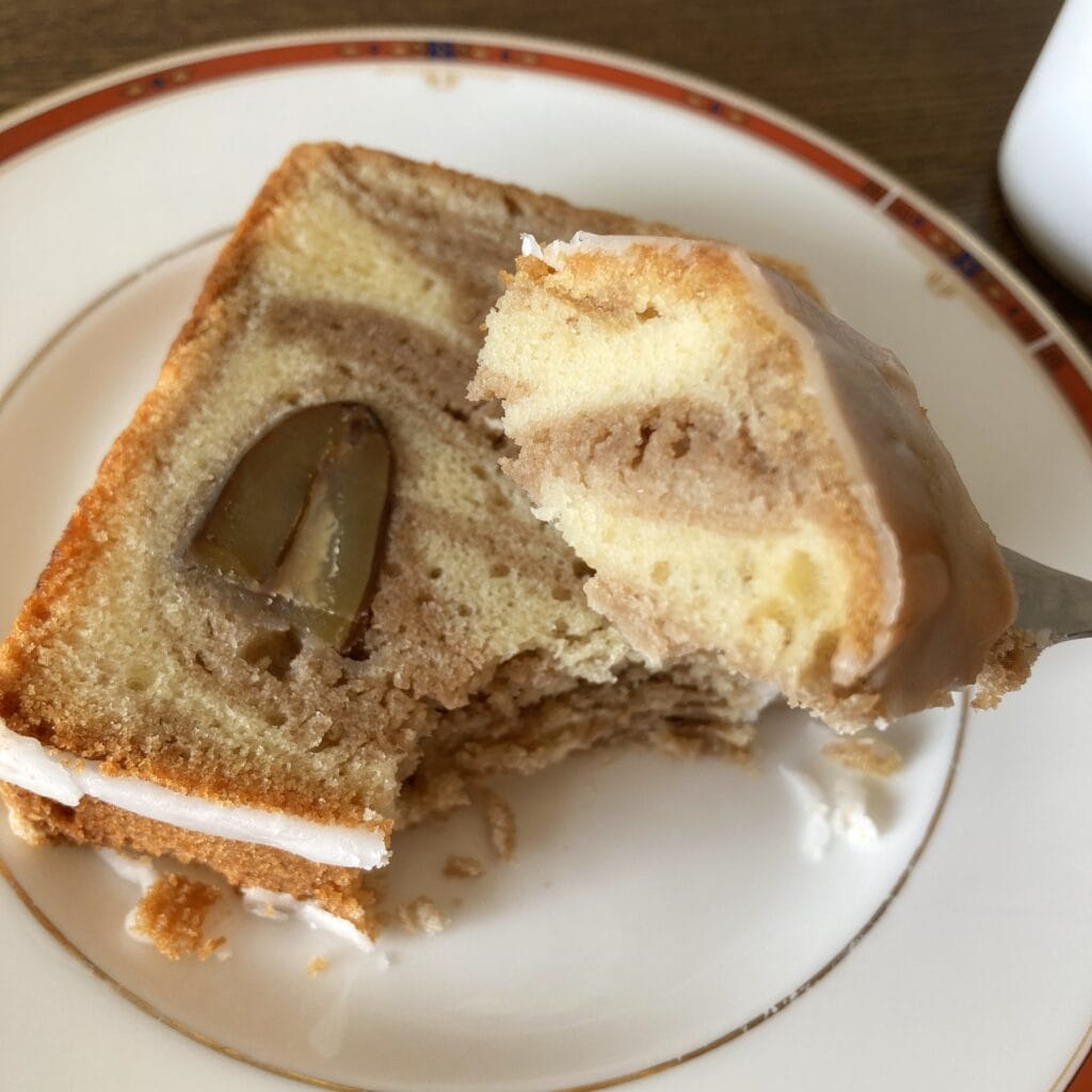 スタバマロンパウンドケーキ