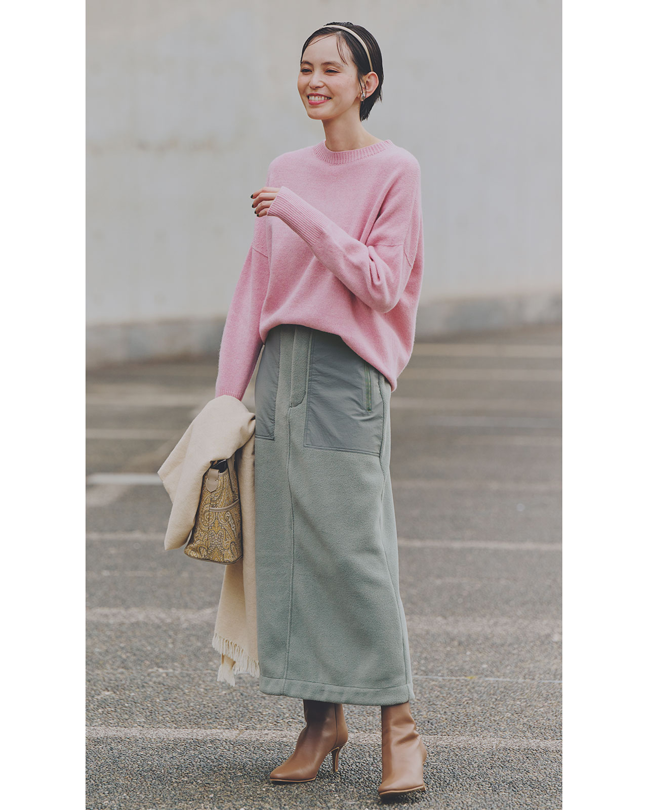 Snow Peak（スノーピーク）【洗える】Double Face Fleece Skirt