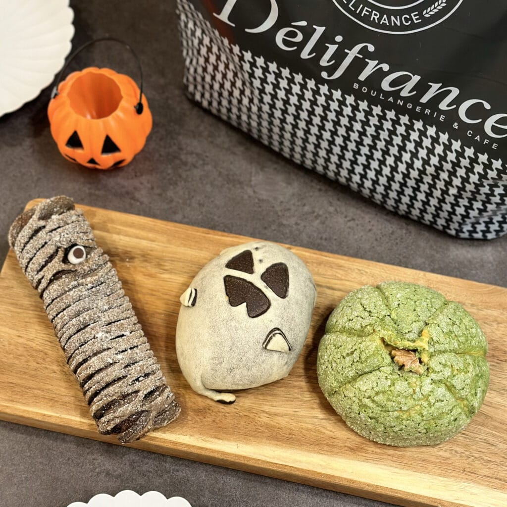 ハロウィン】パン屋さんで見つけたキュートなおばけたち♡デリフランス