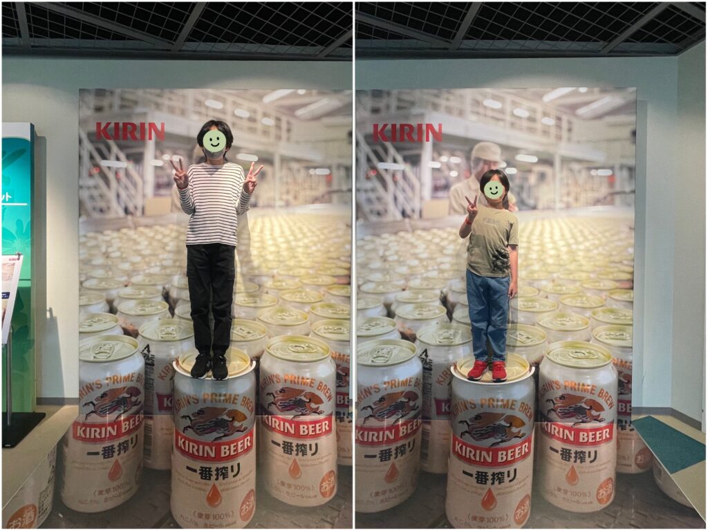 キリンビール神戸工場　Kirin Beer　工場見学　キリン一番搾り®　おいしさ実感ツアー　兵庫県　LEE100人隊　TB　はな　おでかけ　おでかけ部　夏休み　子連れ体験　子連れ