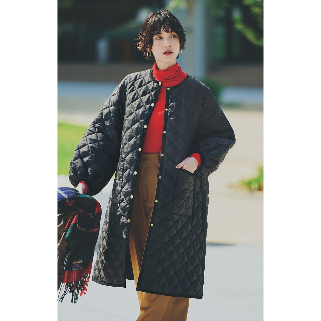 Traditional Weatherwear（トラディショナル ウェザーウェア）【撥水】ARKLEY LONG PUFF SLEEVE