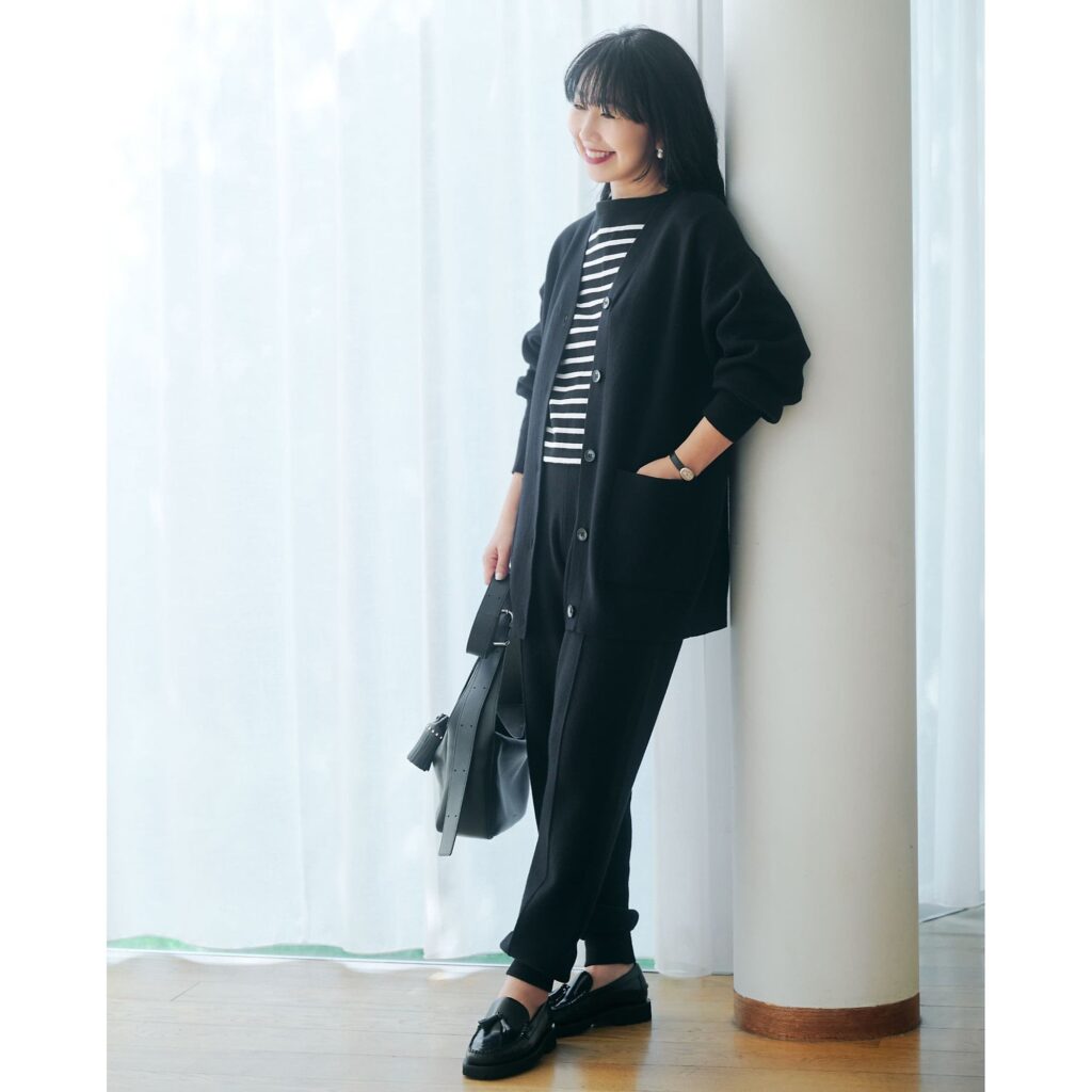 12closet
【福田麻琴さんコラボ】【洗える】コットンカシミヤVネックカーディガン
￥19,800　

12closet
【福田麻琴さんコラボ】【洗える】コットンカシミヤニット ジョグパンツ
￥18,920