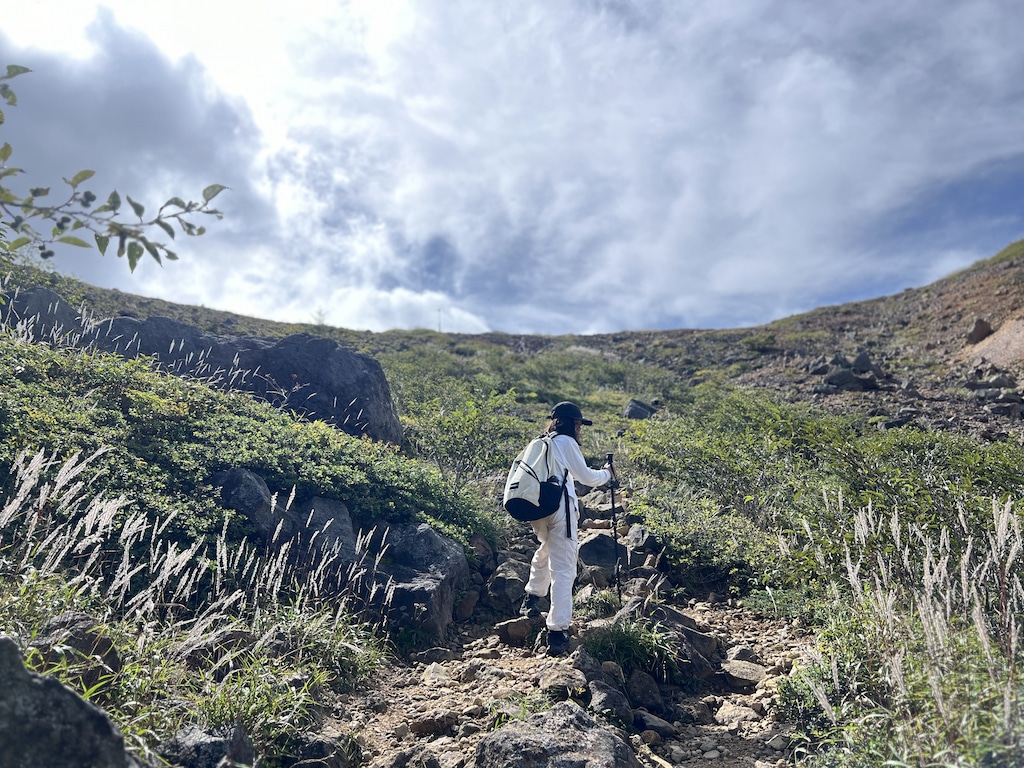 福田麻琴さん　登山