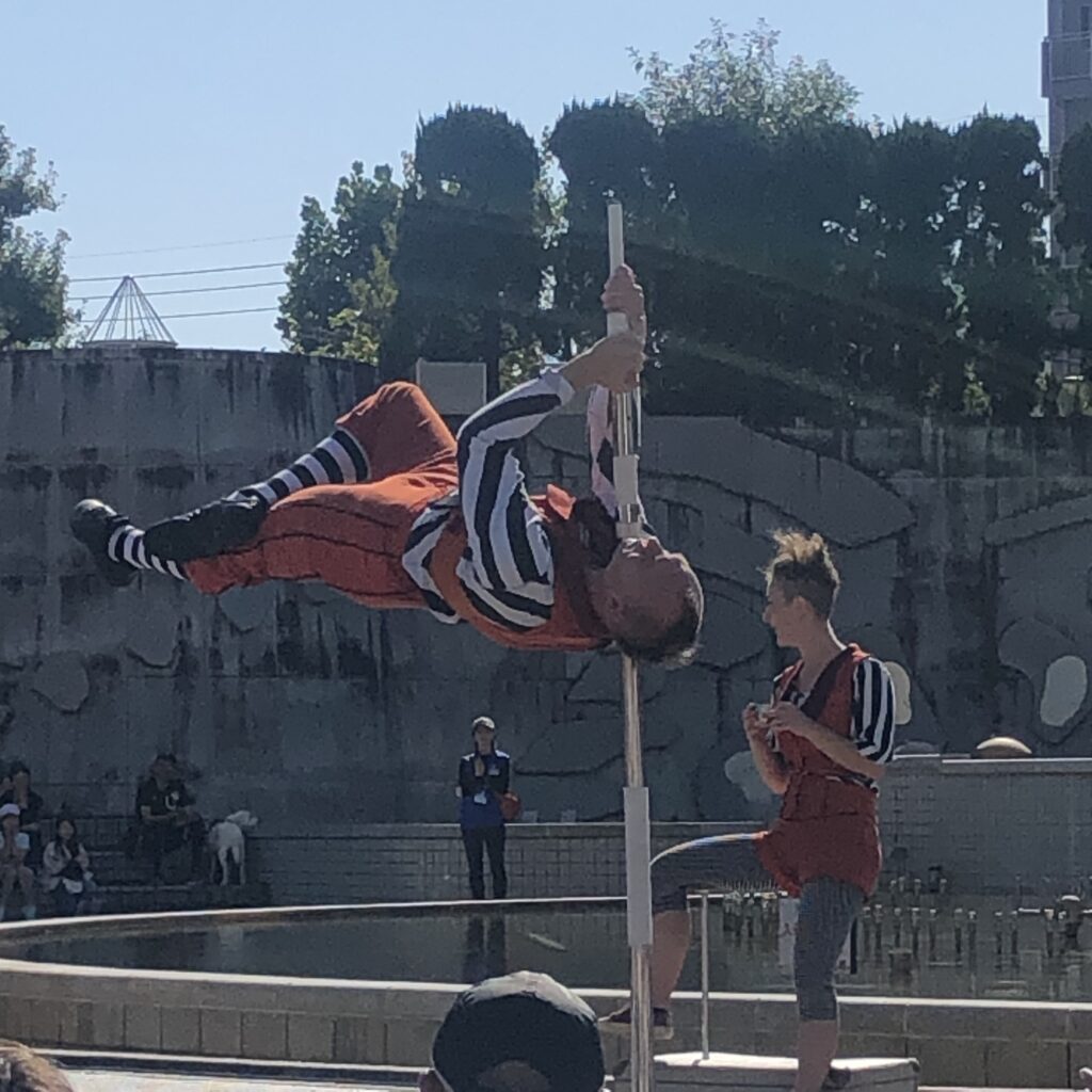 大道芸　ワールドカップ　in 静岡　駿府城　公園　コンバニア　ヨカ