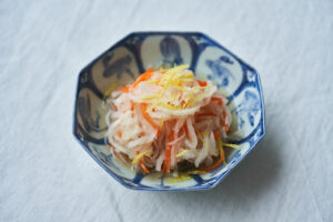 榎本美沙さん　基本のゆずなます