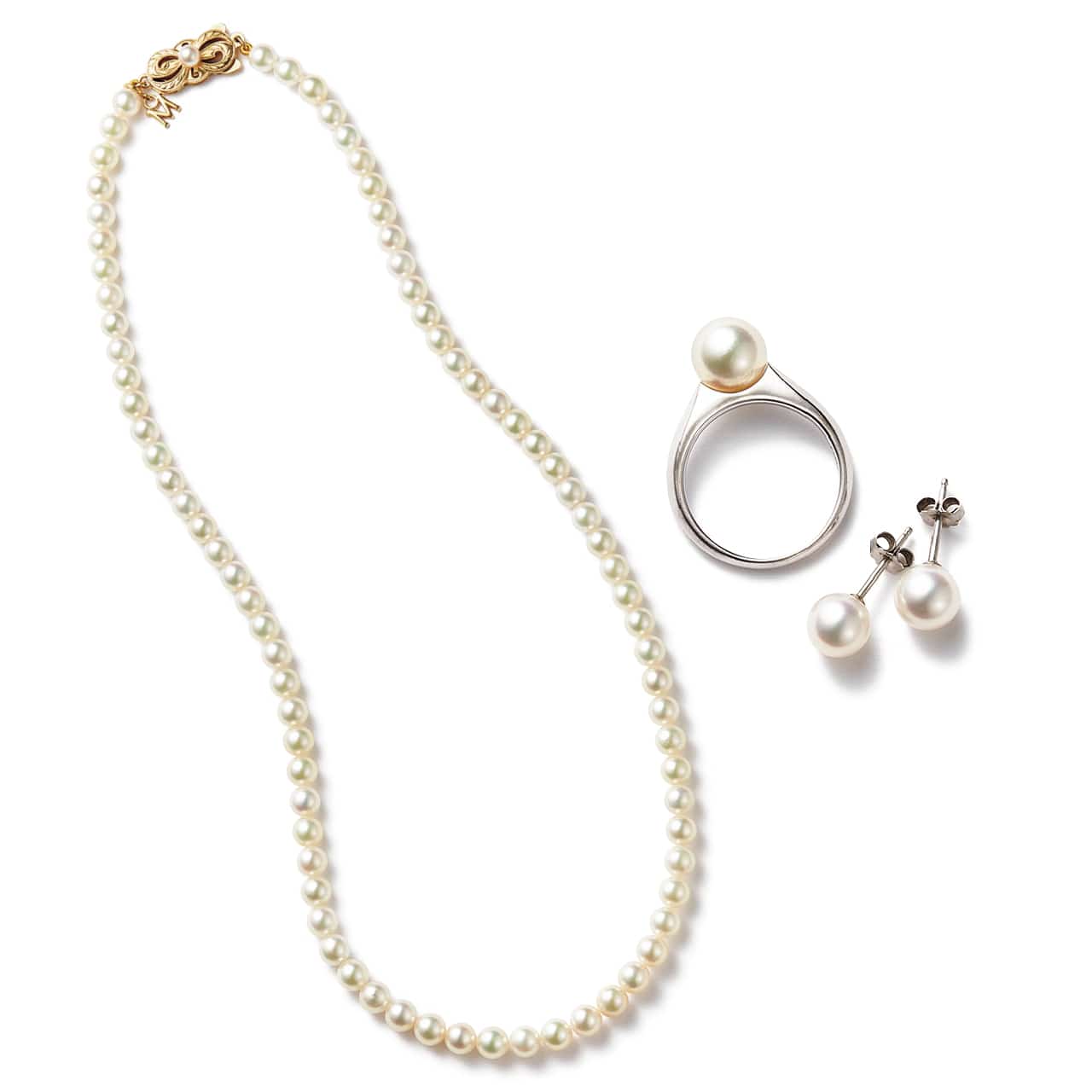 MIKIMOTO（ミキモト）のネックレス、リング、イヤリング