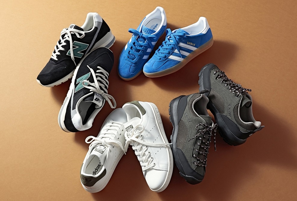 adidas newbalance ハイテック　