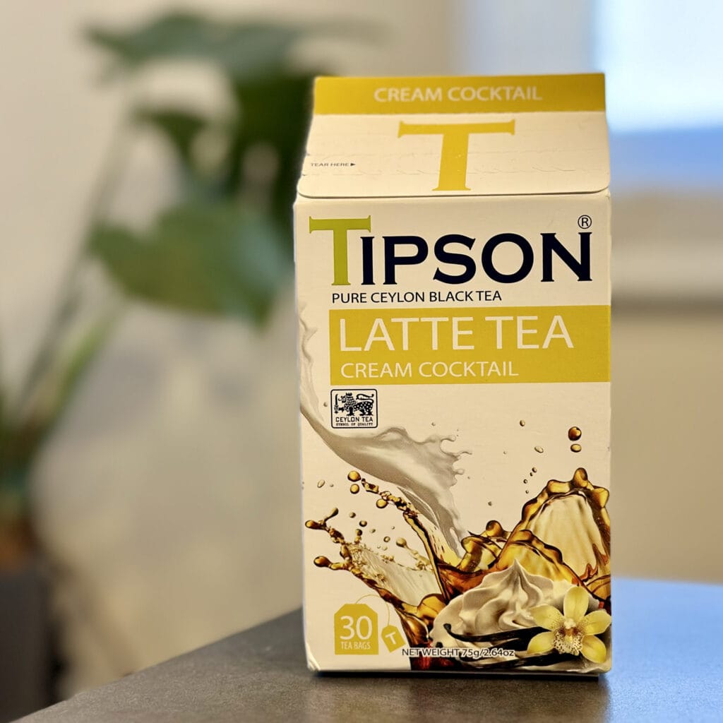 ミルクティー専用ティーバッグ TIPSON(ティプソン) LATTE TEA クリームカクテル