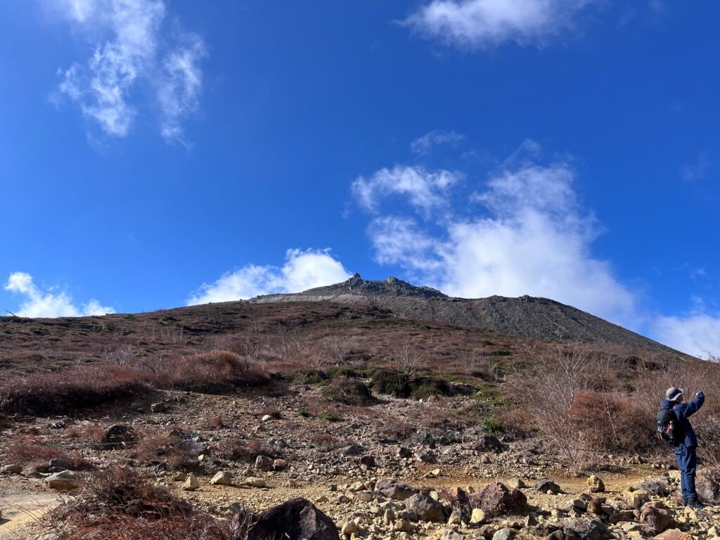 写真　那須朝日岳登山