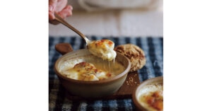 独特のねばり気と食感で、違った味わいに「さといものドフィノワ」レシピ／ワタナベマキさん