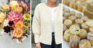 LEE100人隊パーティ2024で、12closetの石上美津江さんコラボのニットボレロを購入！【LEE編集部のお買い物】