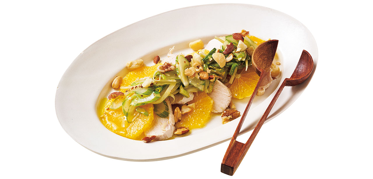 「チキンとオレンジのカルパッチョ」レシピ/えりさん