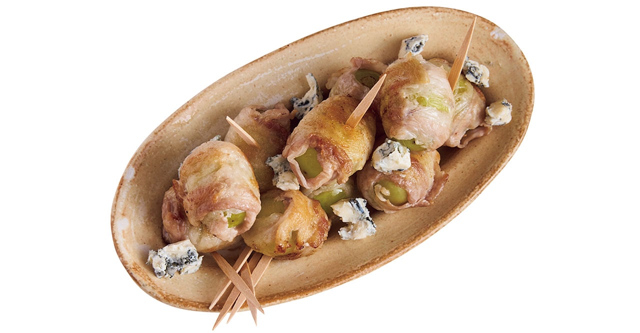 「シャインマスカットの豚バラ巻き」レシピ／arikoさん