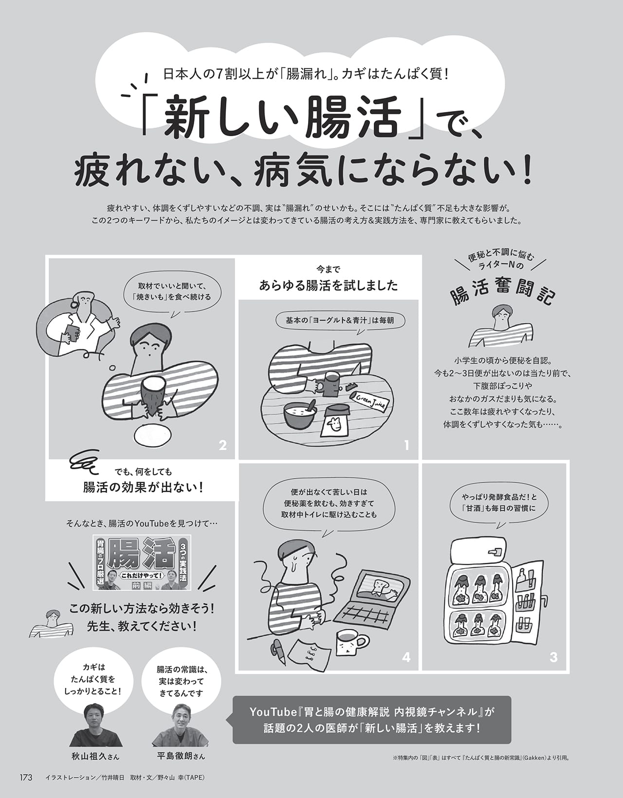 2025年LEE1・2月号「新しい腸活」で、疲れない、病気にならない！