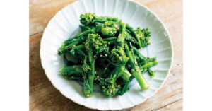 「菜の花のナムル」レシピ／コウケンテツさん