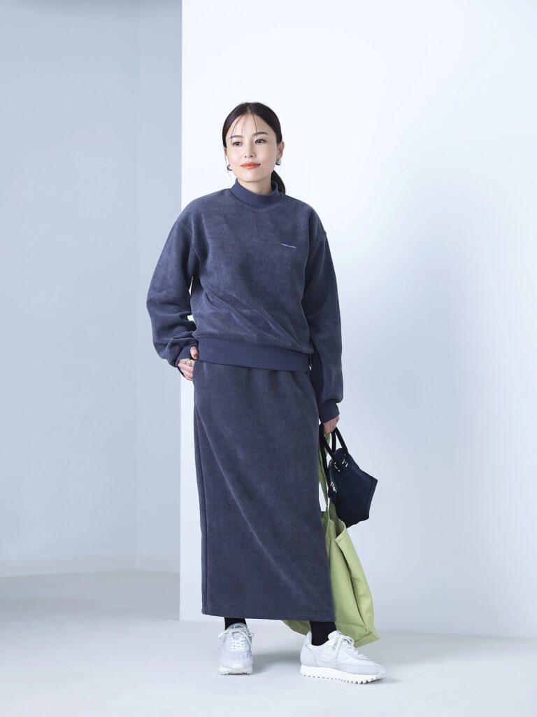 THOUSAND MILE
【洗える】KNIT FREECE SKIRT
￥11,000