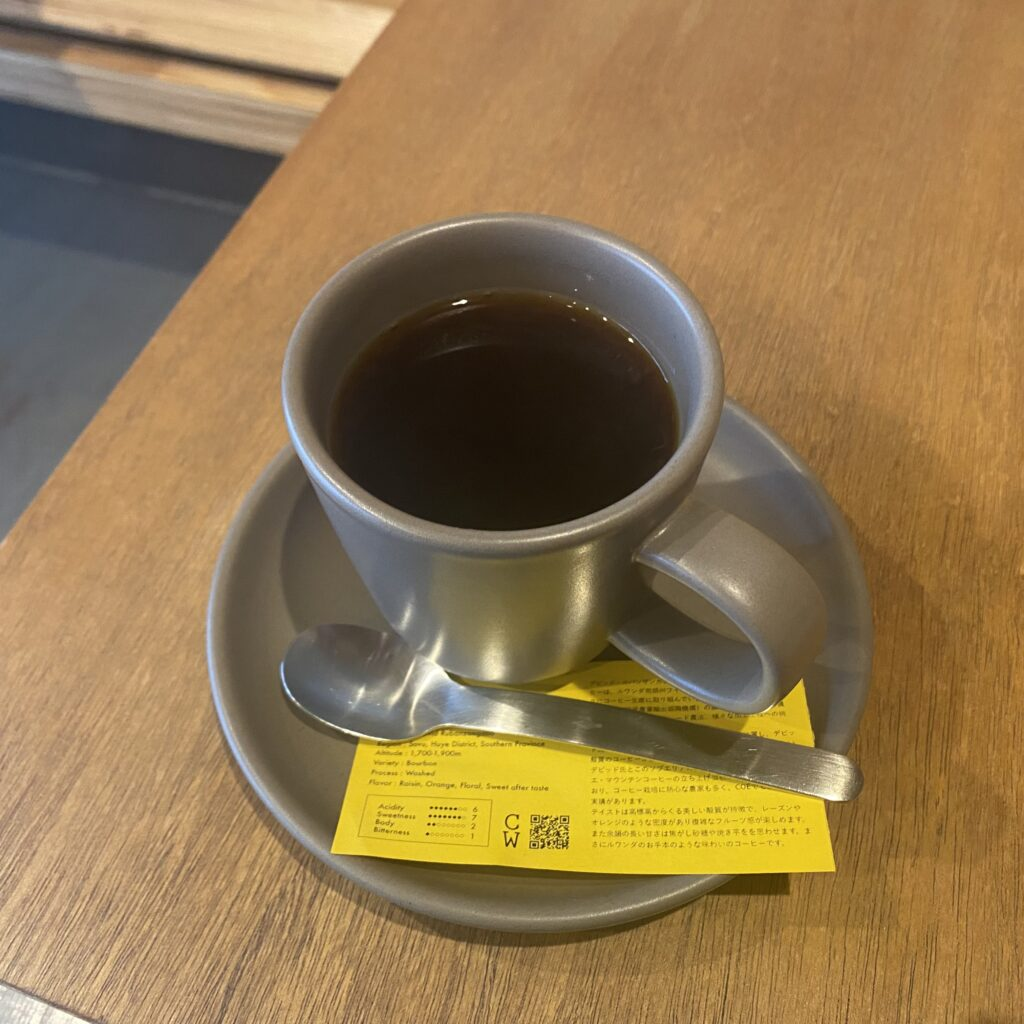 東京・蔵前　Coffee Wrights　本日のコーヒー