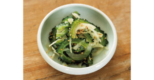 「ゴーヤーの生ナムル」レシピ／コウケンテツさん