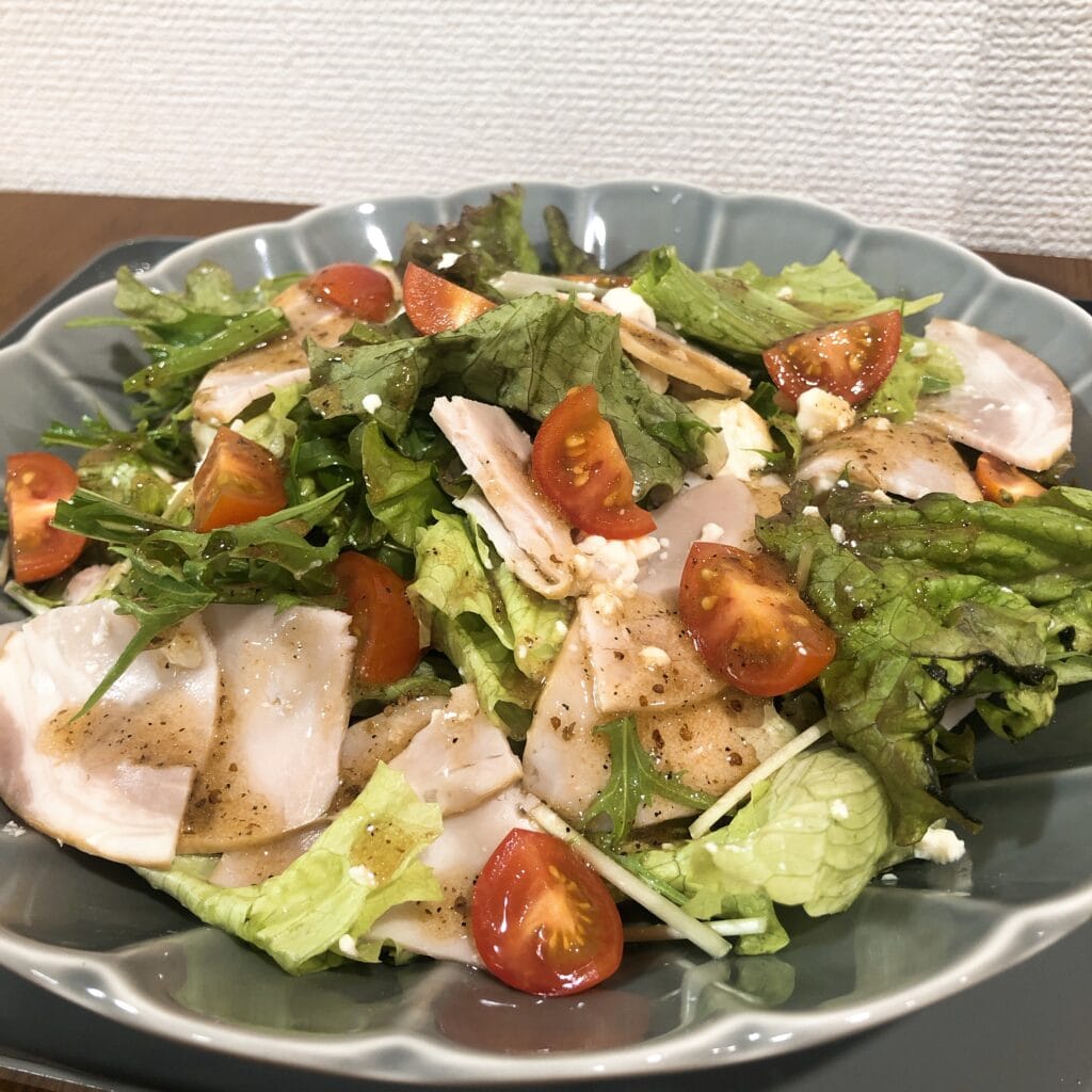 六花亭　百鬼ドレッシング　サラダ