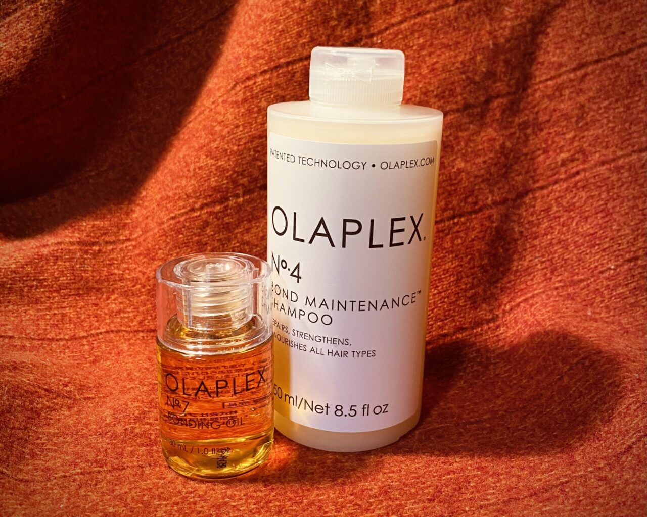 【オラプレックス（OLAPLEX）】No.4 ボンドメンテナンスシャンプー、No.7 ボンディングオイル