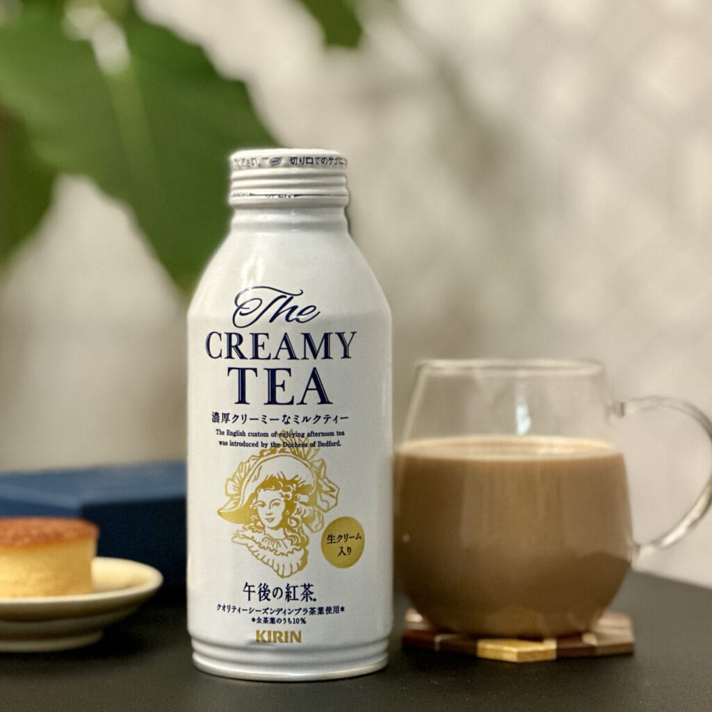 生クリーム入り！セブンイレブン限定「午後の紅茶 The CREAMY TEA」を