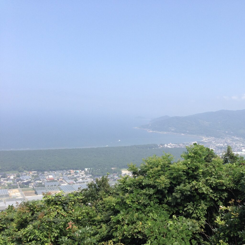 鏡山　山　風景