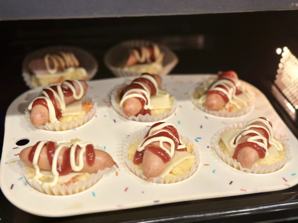 ホットケーキミックスで【ウインナーパン】を作りました