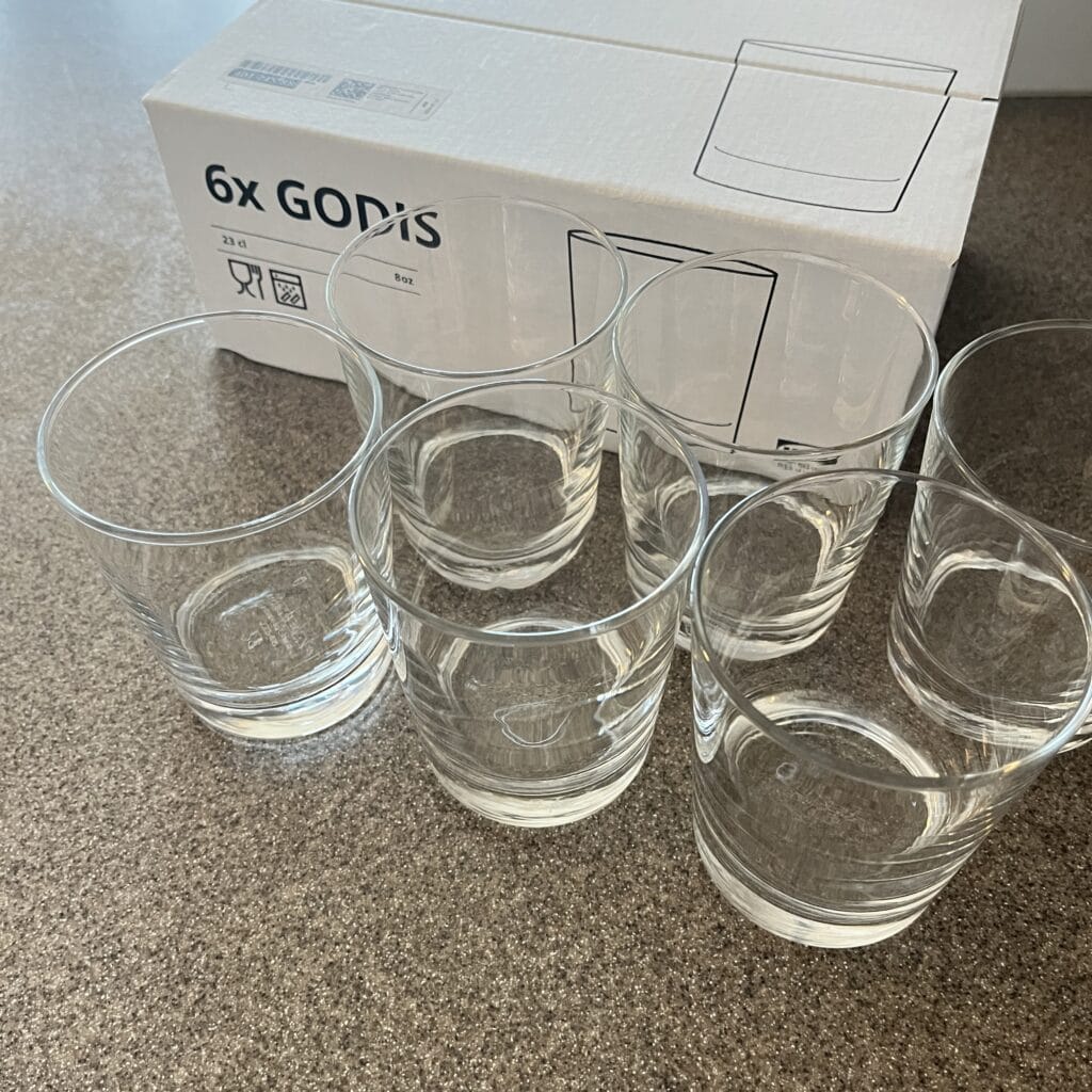 IKEA GODIS グラス