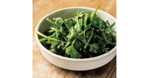 「せりのナムル」レシピ／コウケンテツさん